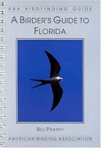 book cover page for Bill Pranty's book A Birder's Guide to Florida