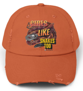 girls like snakes too hat